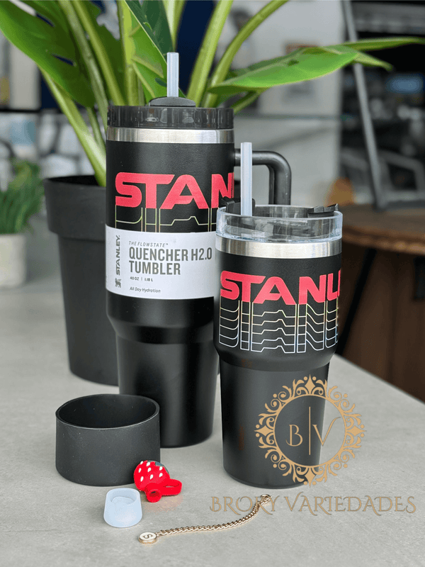Termo Stanley Quencher 2X1 + accesorios - [40 oz y 20 oz]
