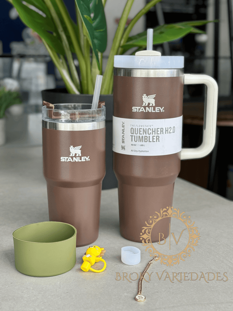 Termo Stanley Quencher 2X1 + accesorios - [40 oz y 20 oz]