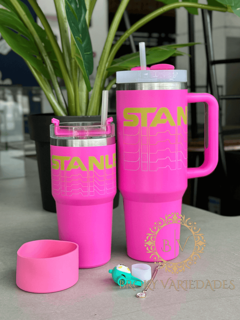 Termo Stanley Quencher 2X1 + accesorios - [40 oz y 20 oz]