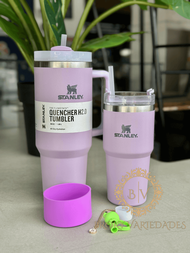 Termo Stanley Quencher 2X1 + accesorios - [40 oz y 20 oz]