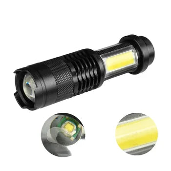 💡 LUZMAX | MINI LINTERNA TÁCTICA RECARGABLE  🔋  ¡COMPRE UNO Y OBTENGA DOS GRATIS!