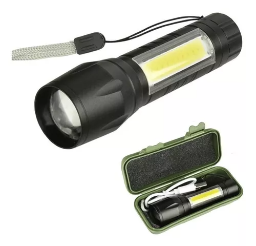 💡 LUZMAX | MINI LINTERNA TÁCTICA RECARGABLE  🔋  ¡COMPRE UNO Y OBTENGA DOS GRATIS!